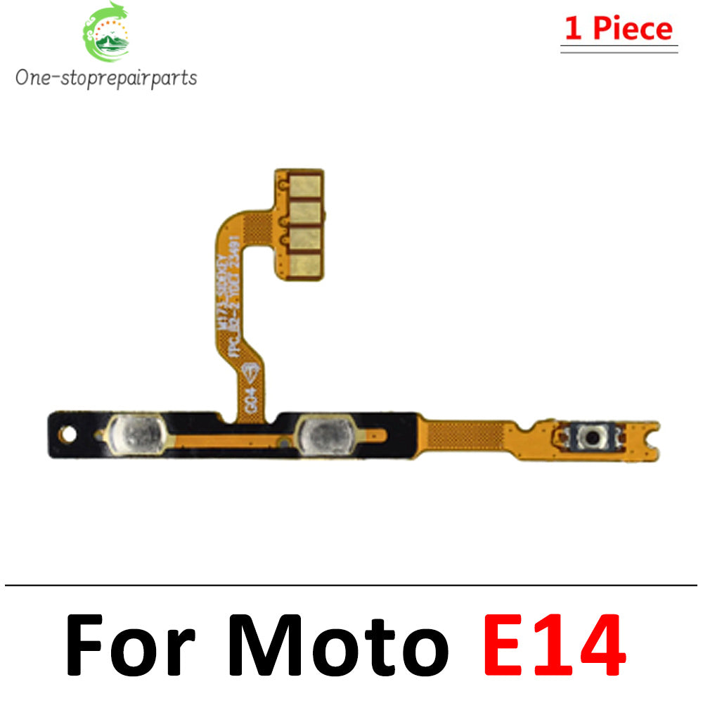 Power On Off Volume Button Key Flex Cable For Motorola Moto E20 E30 E40 E13 E14 E15 E22 E22i E23 E32 E32s Motorola phone repair parts