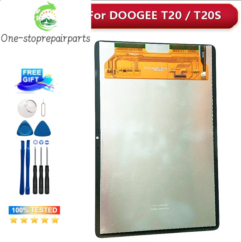 Original Touch Screen LCD Display For DOOGEE T20 S R10 R20 Tablet PC Replacement Parts + Touch Screen Digitizer Disassemble Other brand Tablet repair parts