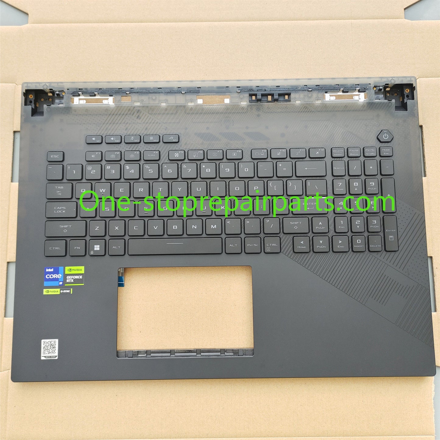 Upper case keyboard for  Asus ROG 7Plus 8P Moba Xinrui 2023 G814J G834J Keyboard C Shell COVER CASE   KEYOARD