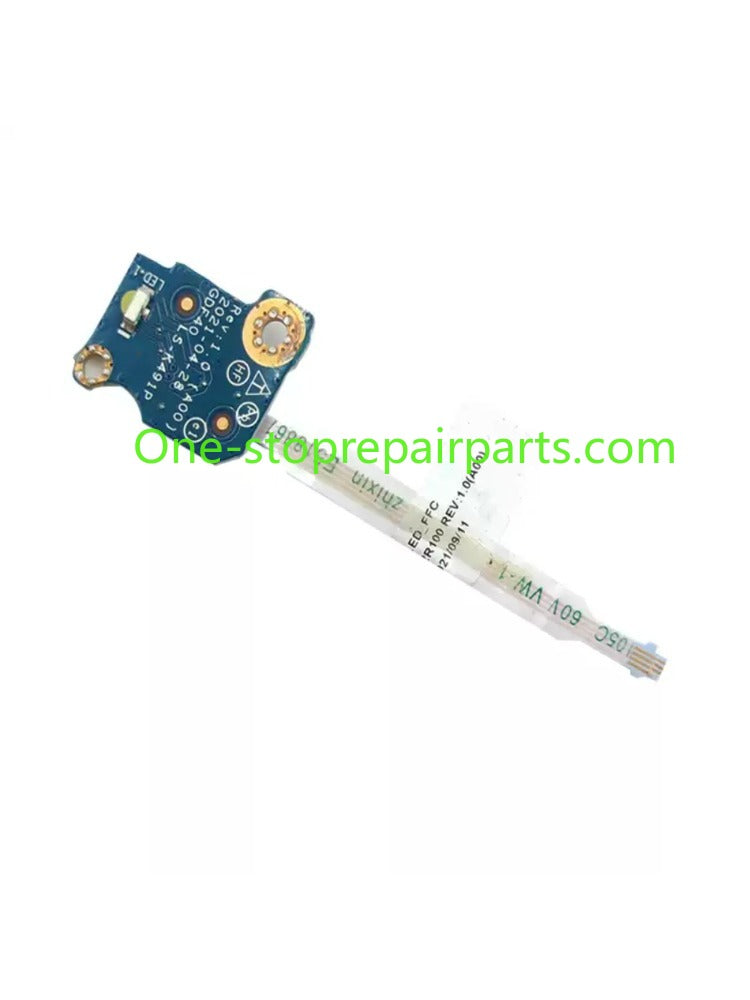 LED INDICATOR LIGHT BOARD For Dell Latitude 5420 E5420 LS-K491P Light Board Module CN-01G1MX  01G1MX NBX0002R100 Cable