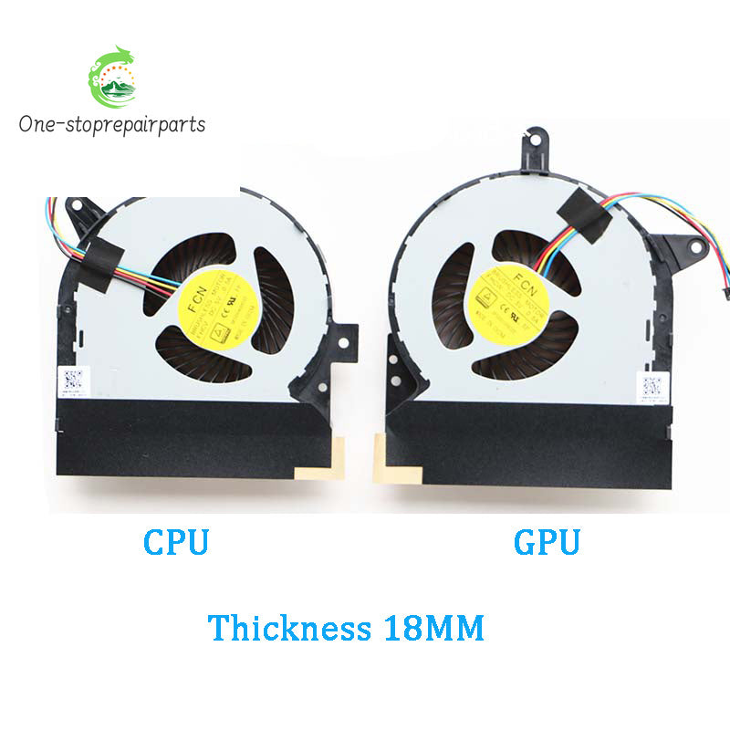 New Original Cpu Gpu Cooling Fan For ASUS ROG G752 G752V G752VY G752VT DFS200405BI0T FHCV DFS201005BI0T FHCW ASUS laptop repair parts