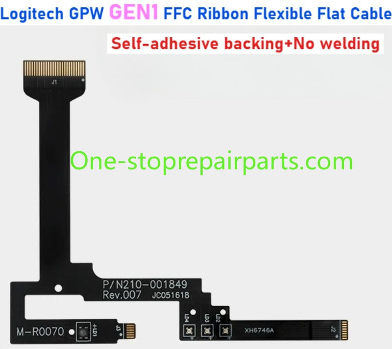 Wireless Mouse Side Button Ribbon FFC Side Key Flexible Flat Cable For Logitech GPW Logitech G Pro X Superlight 2 GPW 3.0 GPX GEN1 GEN2 GEN3 210-002242 Rev:006 210-002242 Rev:006 N210-001849 Rev.007 M-R0070 button cable connectors Laptop accessories
