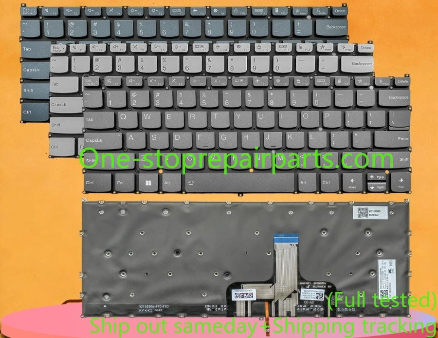 Keyboard for Lenovo Yoga 7 14lAL7 IRL8 Yoga Slim 7 ProX 14ARH7 14IAH7 US backlight
