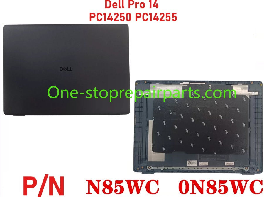 Dell Pro 14 PC14250 PC14255  lcd back cober uppler palmrest bezel bottom hinge cover keyboard touchpad 0K2C6C 0DK0V6 0MCMRV