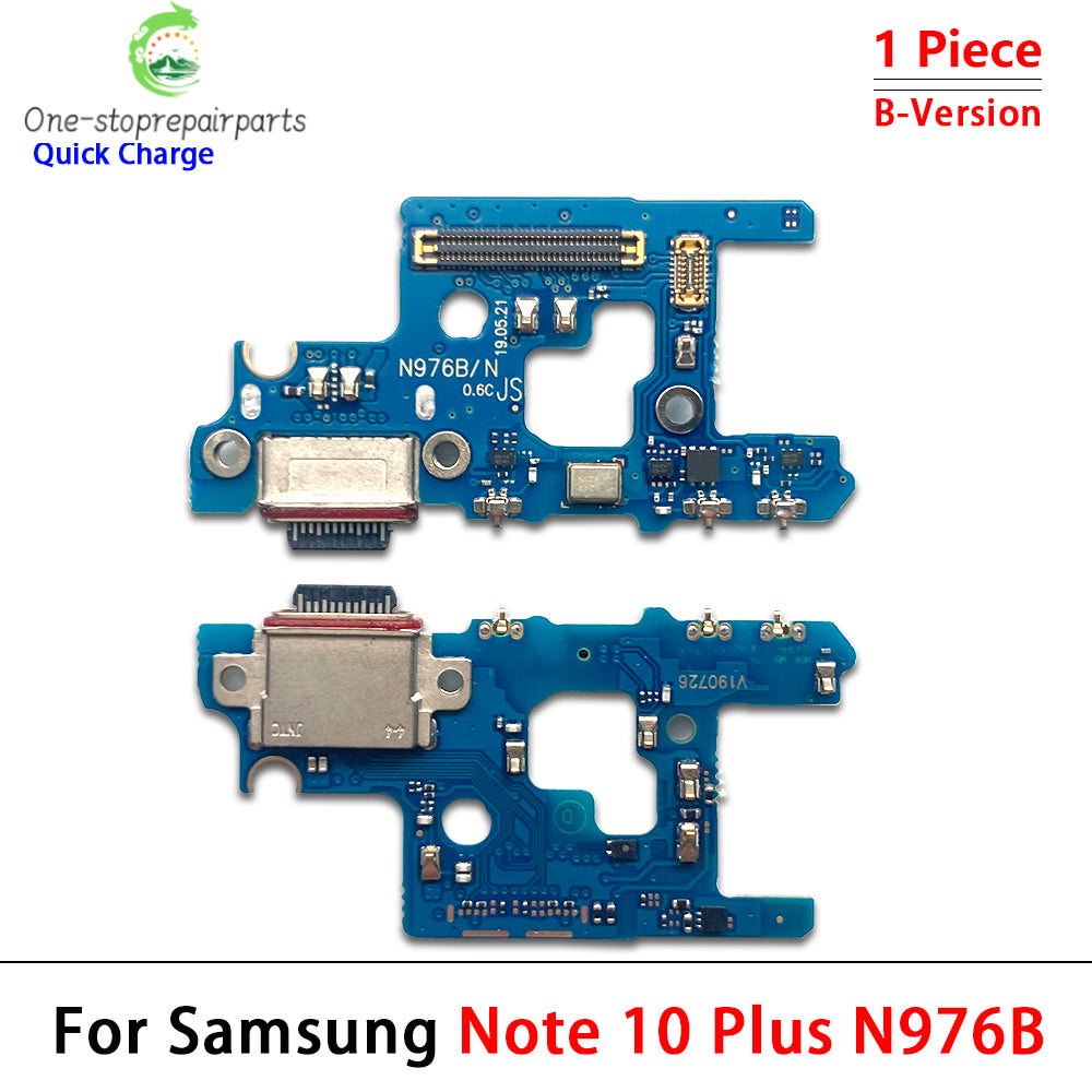 For Samsung Note 10 Plus Lite S20 Plus Ultra S981B S986B S988B N976F USB Charging Port Dock Charger Connector Board Flex Cable Samsung phone repair parts
