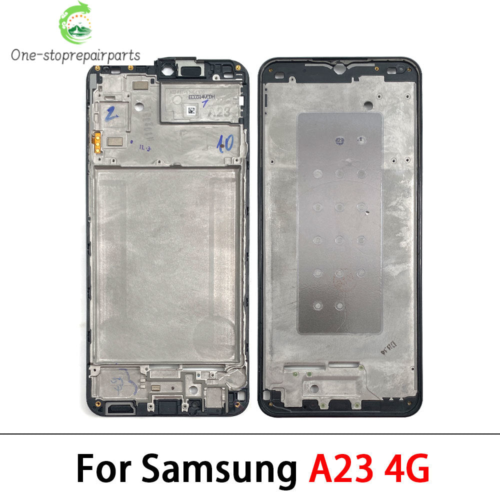10Pcs, Middle Frame For Samsung A13 A14 A23 A24 A34 A54 A33 A73 4G 5G Front Frame Housing Bezel Repair Parts Samsung phone repair parts