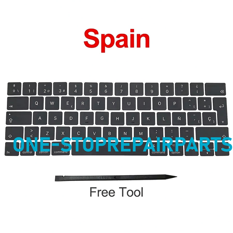 New A1989 A1990 Keyboard keys keycap for Macbook Pro Retina laptop key cap 2018 2019 Year Macbook repair parts