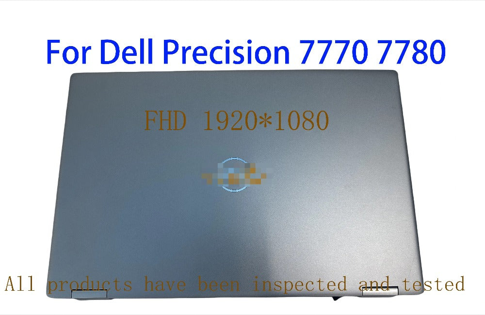 17.3 inch For Dell Precision 7770 7780 LCD Screen Complete Assembly Upper Half FHD 1920*1080 Dell laptop repair parts