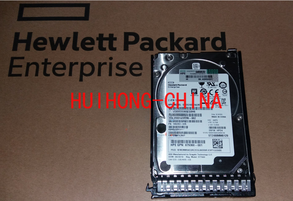 HPE  881457-B21 2.4TB SAS 12G 10K 2.5 Hard Drive 881507-001 forhp