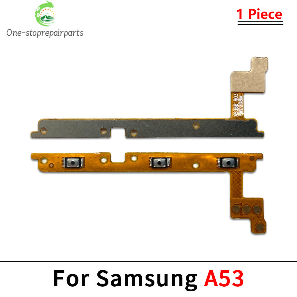 Power on off Volume Key Button Flex Cable For Samsung A13 A23 A33 A73 A53 A14 A24 A34 A54 A15 A35 A55 A04 A04s A05 A05 4G 5G Samsung phone repair parts