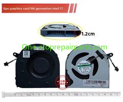 New laptop CPU GPU cooling fan for Dell G3-3779 3776 G3-3579 G3-3590 G5-5500 G5-5505 G3-3500 Dell laptop repair parts