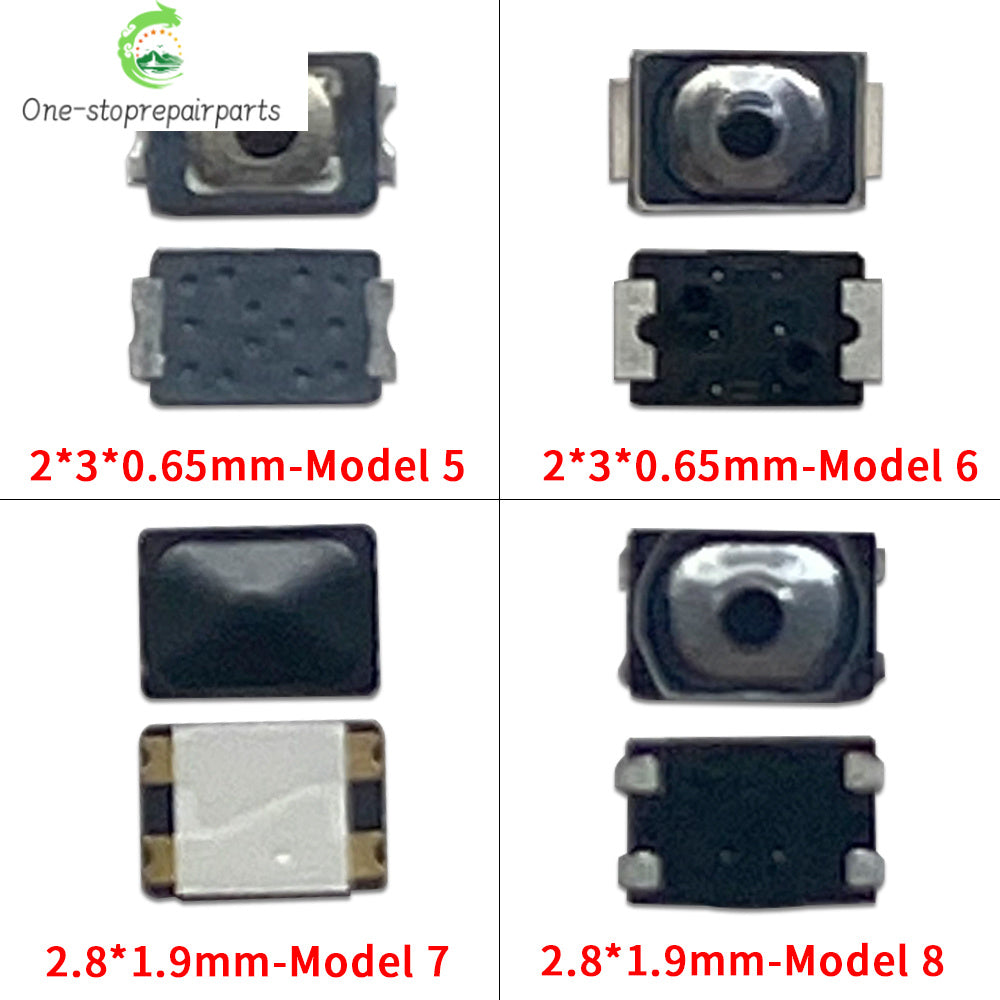100Pcs,  Mobile Phone Tactile Push Button Switch Tact Micro Switch SMD On Off Inner Button For Iphone For Xiaomi For OPPO Xiaomi  Xiao mi phone repair parts