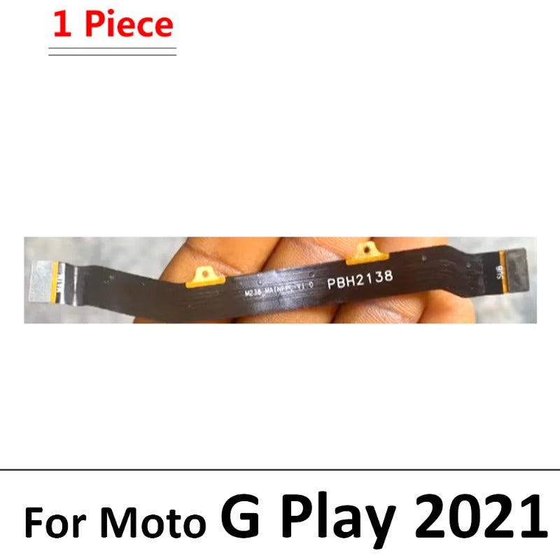 10Pcs, Main Board Motherboard Connector Board Flex Cable For Moto Motorola G 5G Plus G Power Play Gtylus 5G 2021 2022 2023 Motorola phone repair parts