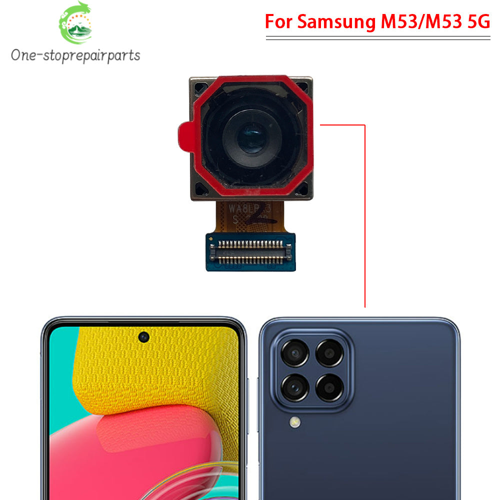 For Samsung M30 M13 M23 M53 M31 M32 M62 4G 5G Front Camera Flex With Back Rear Camera Module Flex Cable Samsung phone repair parts