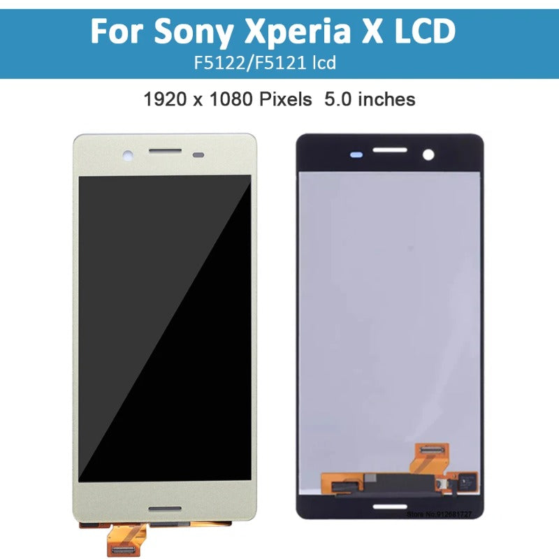 5.0" Original LCD with Frame Replacement For SONY Xperia X F5121 F5122 LCD Display Touch Screen For SONY Xperia X Display Screen Sony phone repair parts