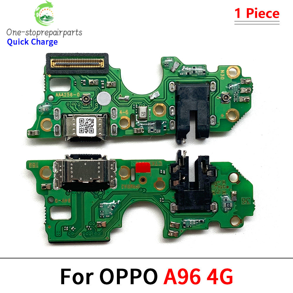 USB Charger Charging Dock Port Connector Flex Cable For OPPO A16 A17 A52 A92 A53 A54 A55 A56 A57 A58 A93 A94 A95 A96 A97 4G 5G OPPO phone repair parts