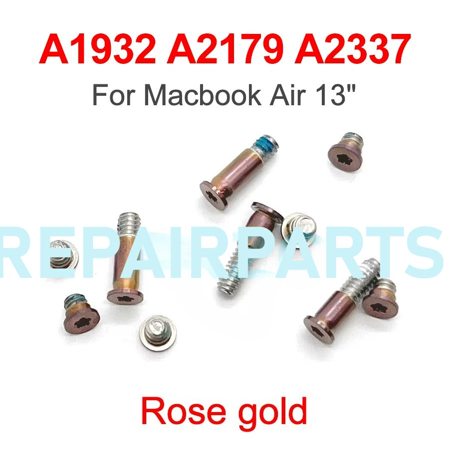 New Computer Case Cover Bottom Back Screws For MacBook Pro Air A1278 A1398 A1466 A1502 A1706 A1707 A1708 A1932 A2141 A2442 A2485 Macbook repair parts