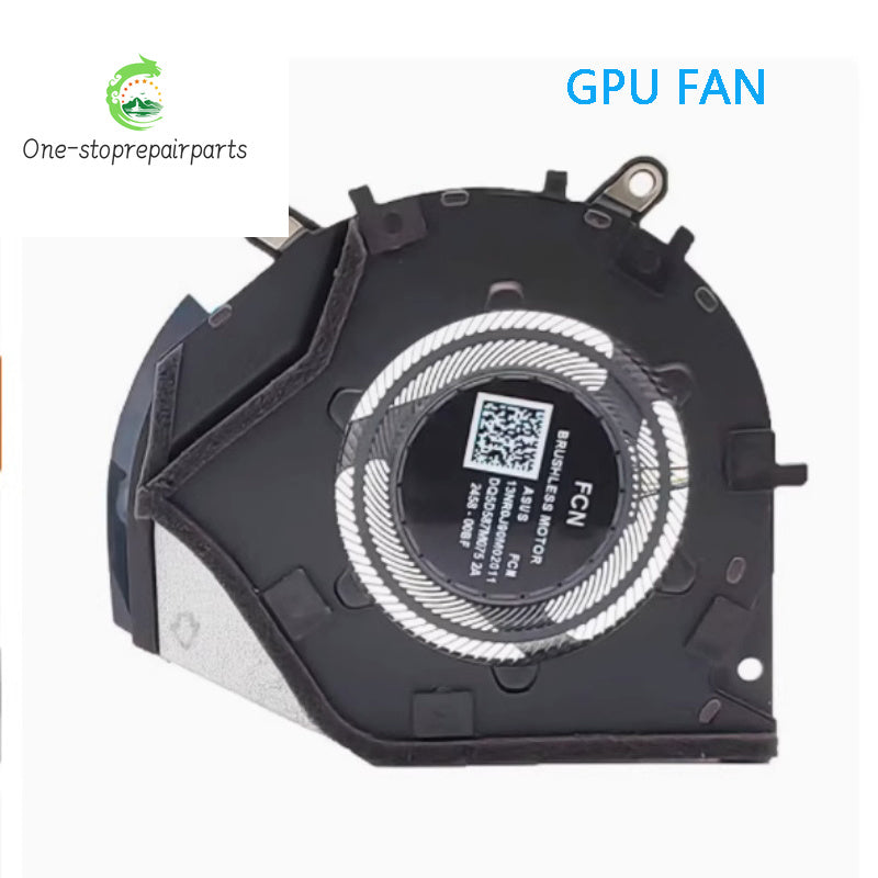 NEW Original LAPTOP CPU GPU Cooling Fan For ASUS ROG Zephyrus G16 (2024) GA605 ASUS laptop repair parts