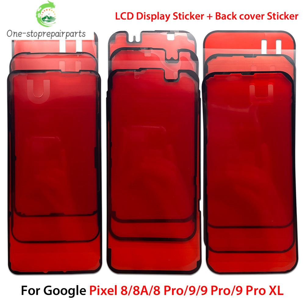 New Rear Back Sticker And LCD Screen Display Adhesive Front Tape Glue For Google Pixel 8 9 Pro XL Google Pixel phone repair parts