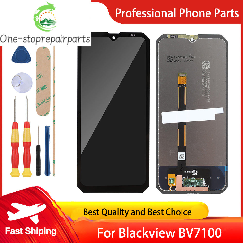 New 6.58 Inch For Blackview BV7100 oscal S80 LCD Display Touch Screen Digitizer Assembly Free Disassemble Tools Blackview phone repair parts