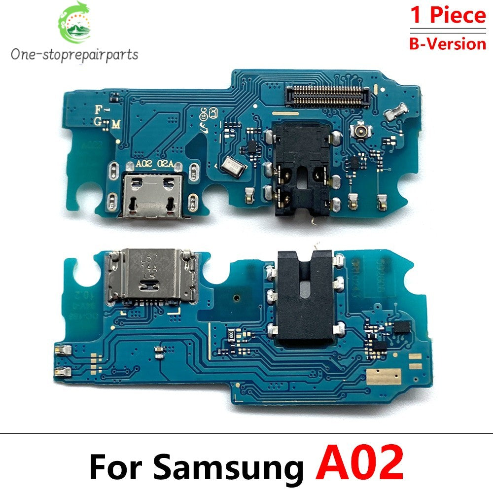 10Pcs USB Charging Port Dock Charger Connector Board Flex Cable For Samsung A22 A32 A12 A02 A03 A04 A04s A04E A05 A05s 4G 5G Samsung phone repair parts