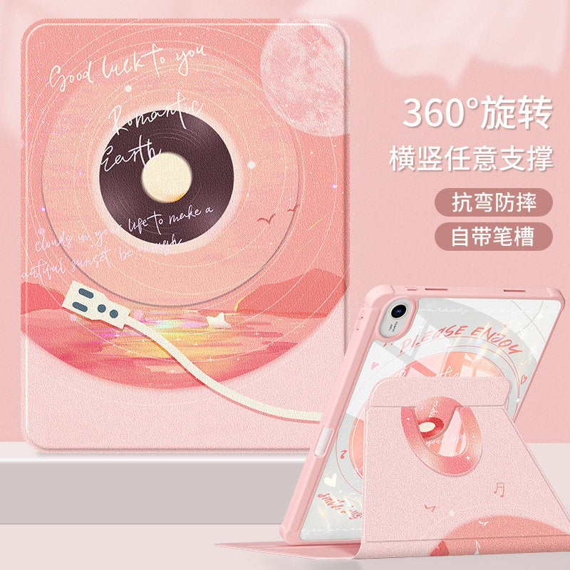 For Huawei matepadair protective case matepad11 flat case 2023 new matepadpro10.8 anti-bend 11.5 inch se acrylic 10.4 all-inclusive anti-drop Tablet Accessories