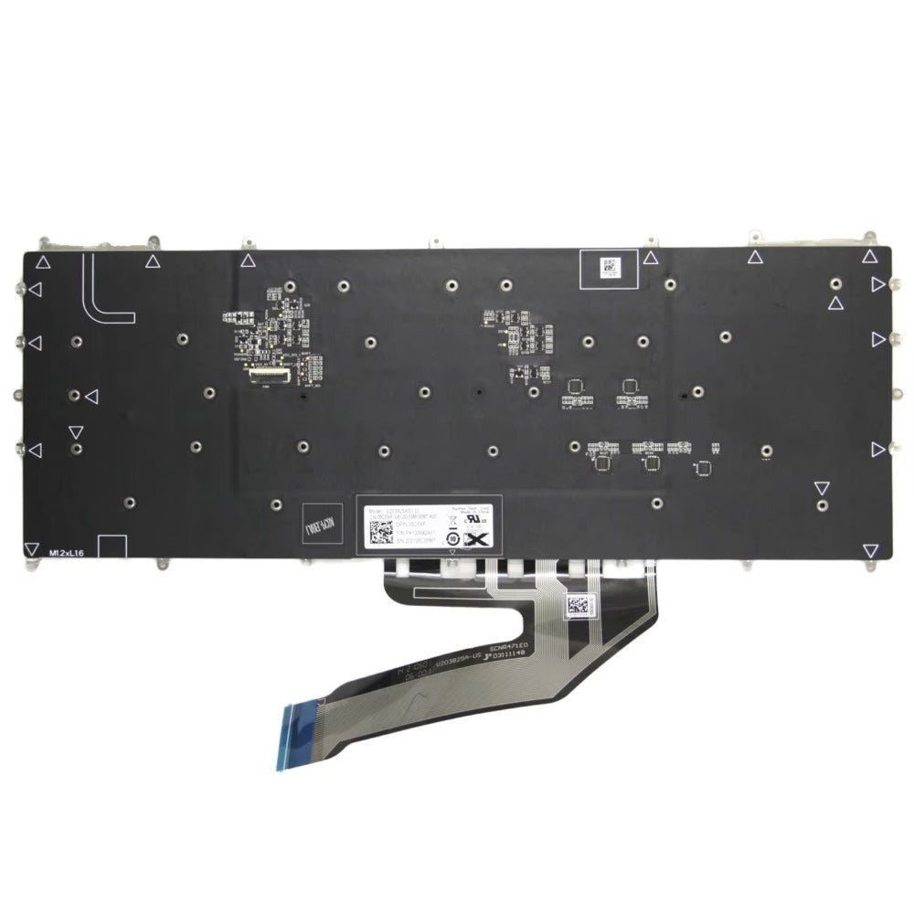 100%New US For Dell Alienware X14 R1 R2 P150G X15 R1 R2 Laptop Keyboard  Dell Laptop repair parts