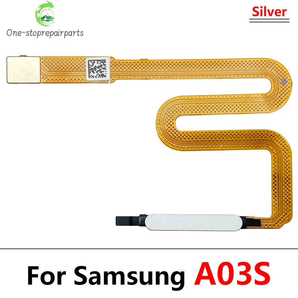 New For Samsung A03S A037F A04s A047F A05s A057F Fingerprint Sensor Home Return Key Menu Button Flex Cable Samsung phone repair parts
