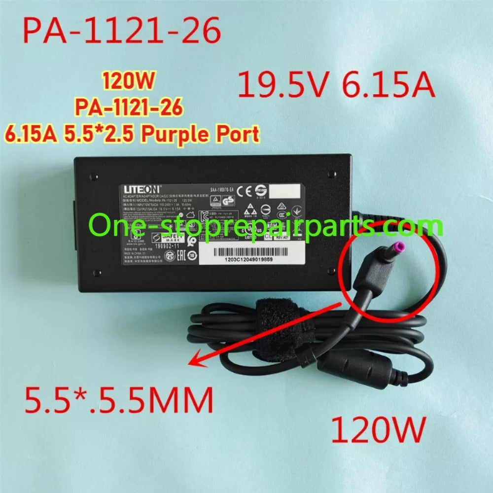 AC power adapter charger 180W 150W 120W For Thunderobot 911Air 911MT 911ME 911PLUS Acer Nitro Gigabyte 15X Aorus Clevo N850HP6 MACHENIKE T58 N850HK1 Chicony A17-180P4A A180A025P A15-150P1A A17-150P2A PA-1151-08 PA-1121-26 ASUS laptop repair parts