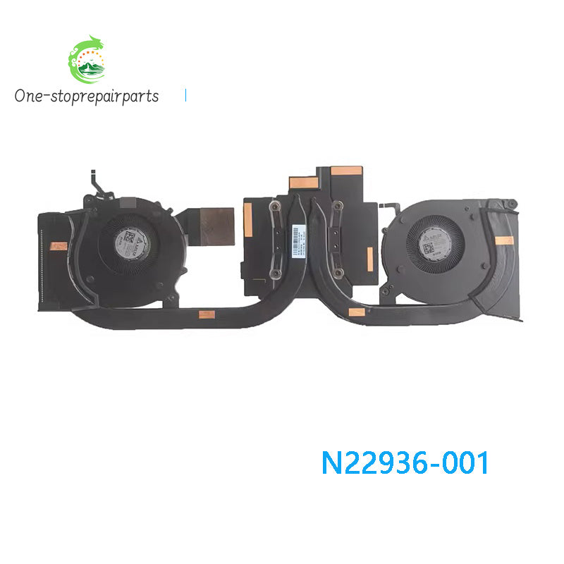 NEW Original LAPTOP CPU GPU Cooling Fan With Heatsink For HP Dragonfly Folio G4 N22936-001 HP laptop repair parts