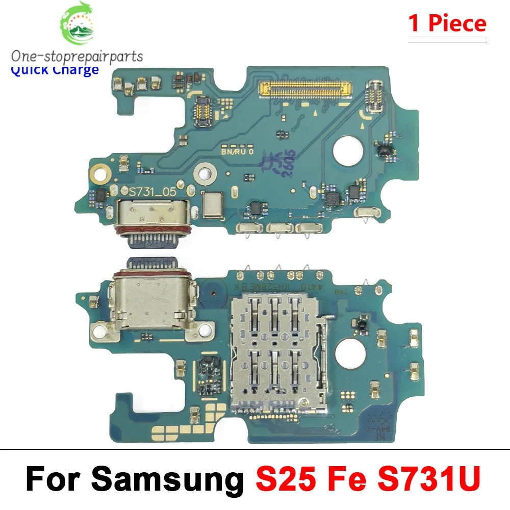 USB Charger Charging Dock Port Connector Flex Cable For Samsung S21 S22 S23 S24 S25 S26 Plus Ultra Fe 5G S911B S911U S921B Samsung phone repair parts