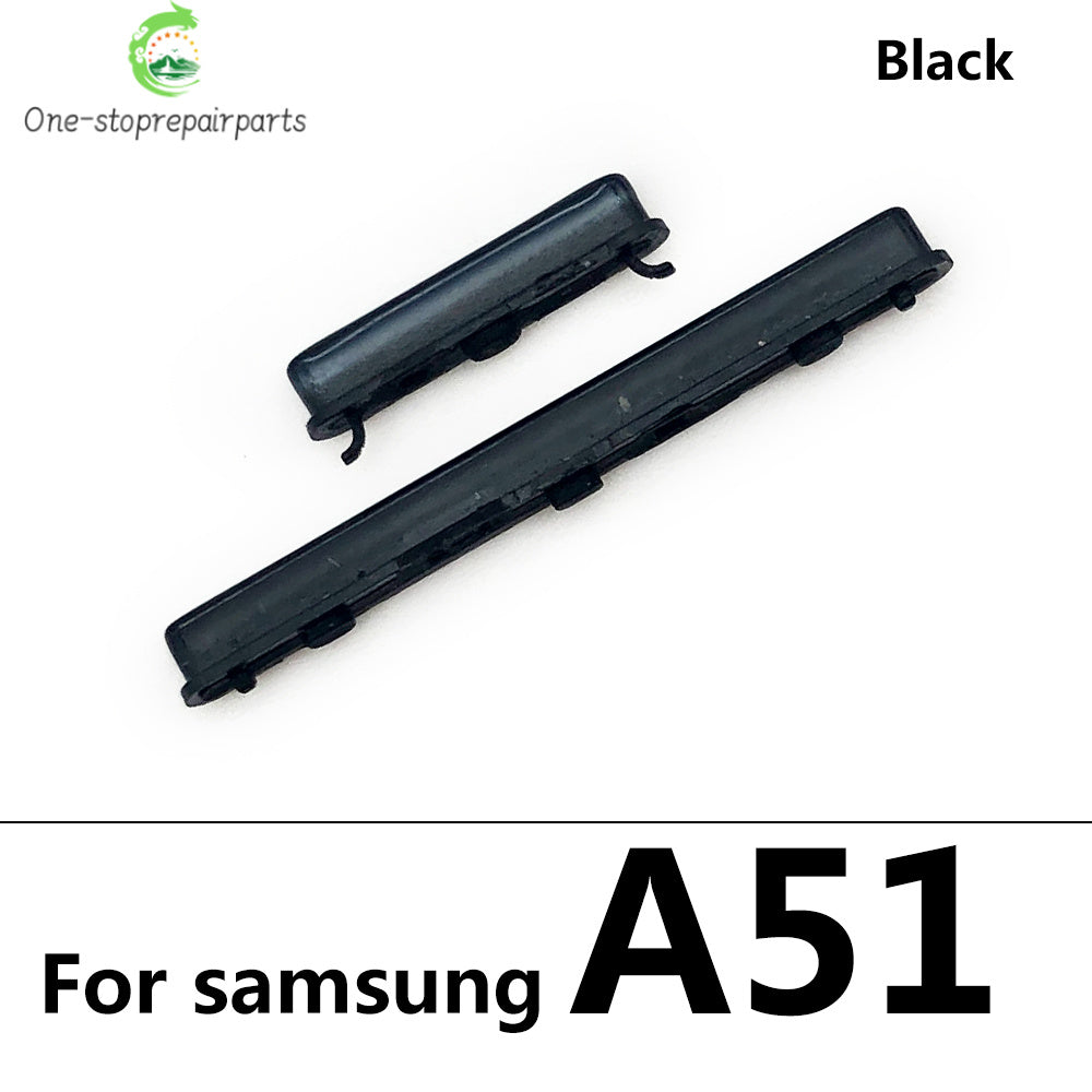 10Pcs/Lot, SIde Volume Button Power ON / OFF Buttton Key Set For Samsung A31 A315F A51 A515F A70 A705F A71 A71 Replacement Part Samsung phone repair parts