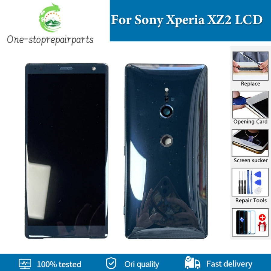 5.7'' Original LCD For Sony Xperia XZ2 XZ2H 8266 H8216 H8296 H8276 702SO Touch Screen Digitizer Panel Assembly Replacement Parts Sony phone repair parts