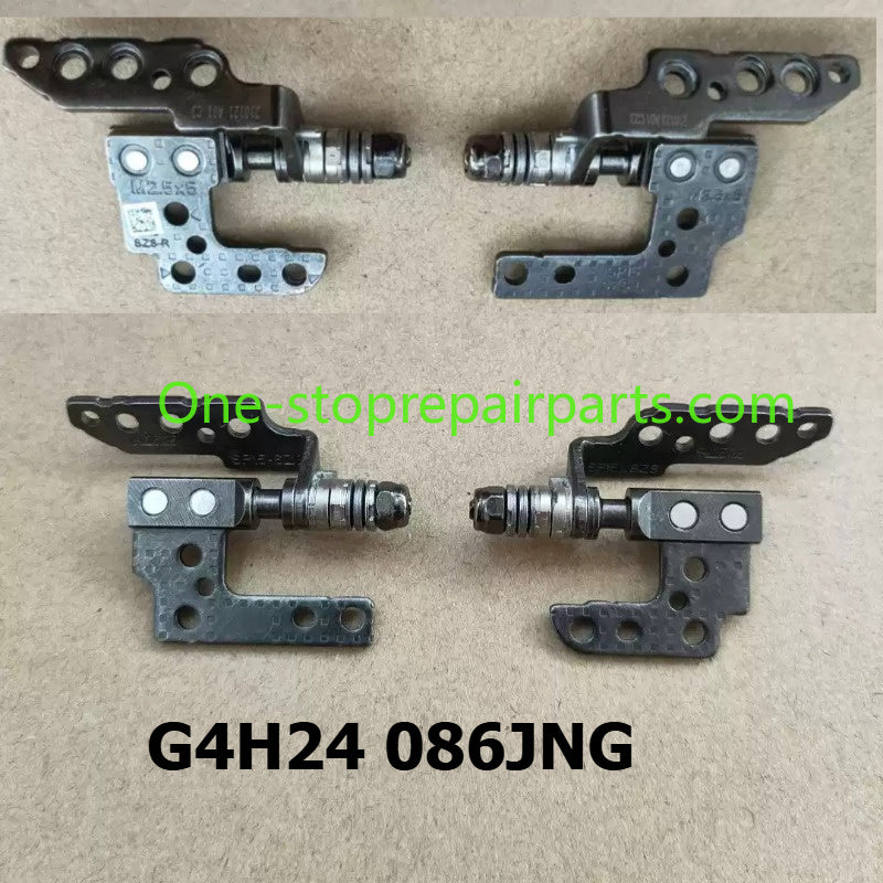 Hinges for Dell E5420 P16G E5570 E5520 E6500 E6420 Latitude 5520 E5530 E5430 E7470 M3510 P48F hinge 0G4H24 086JNG 31FVT 3RCYY