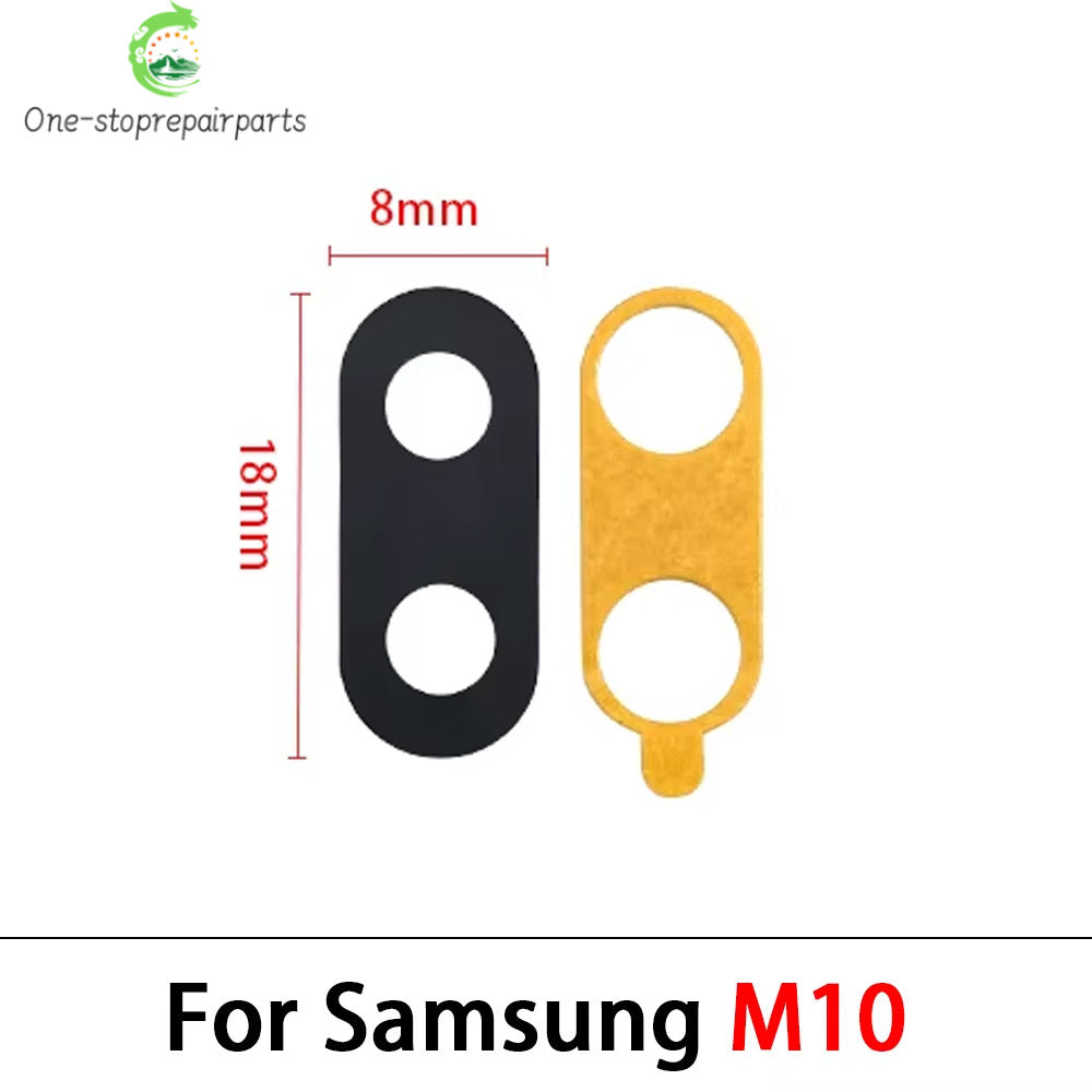 10Pcs Back Rear Camera Glass Lens Cover With Adhesive For Samsung M10 M20 M30 M40 M12 M21 M21s M31 M31s M51 M32 M22 M14 M54 M53 Samsung phone repair parts