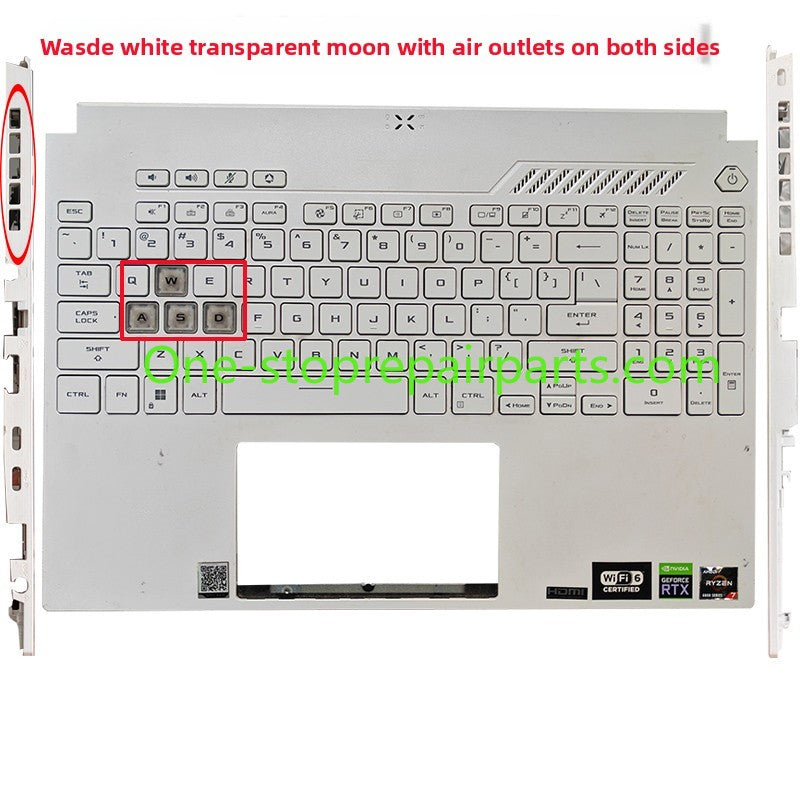 Upper case keyboard ASUS TUF3 TUF4 TUF5  FA507 FX517 FX507 F15 FX507Z FA507R FX507ZC FX517 FA607 FX617 topcase palmrest keyboard