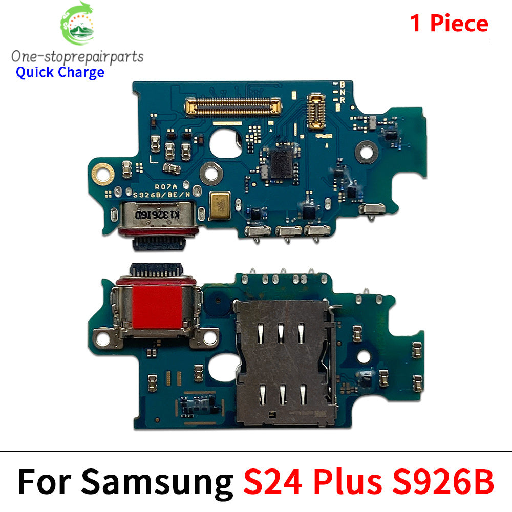 USB Charger Charging Dock Port Connector Flex Cable For Samsung S23 S24 S25 S26 Plus Ultra Fe Edge 5G S931B S936B S938B S928B Samsung phone repair parts