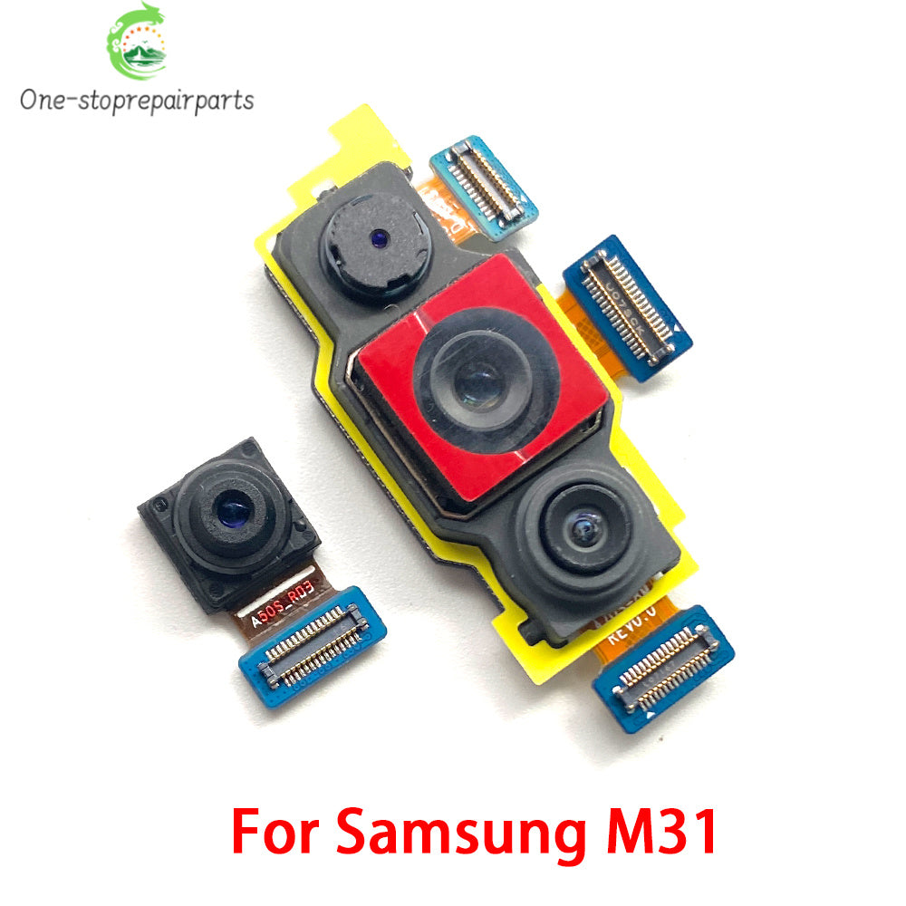 For Samsung M30 M13 M23 M53 M31 M32 M62 4G 5G Front Camera Flex With Back Rear Camera Module Flex Cable Samsung phone repair parts