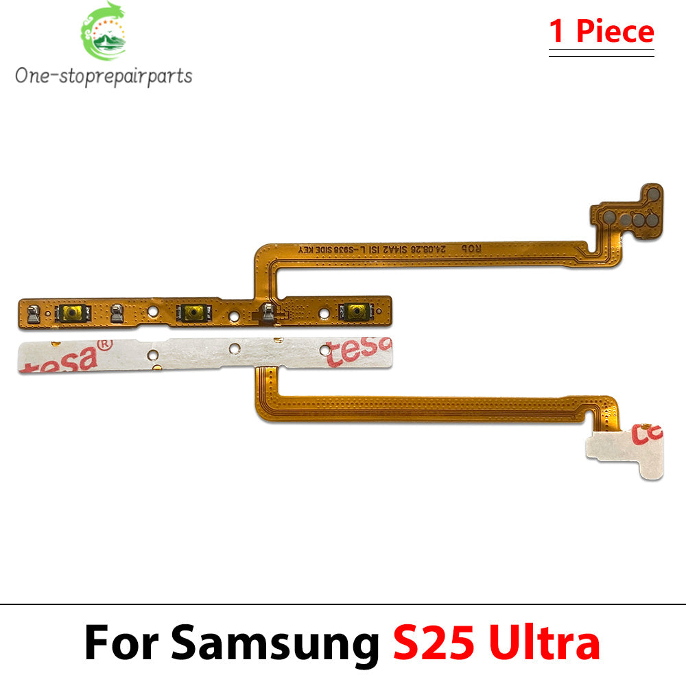 New For Samsung S22 S23 S24 S25 S26 Plus Ultra 4G 5G Power on off Volume Key Button Button Flex Cable Samsung phone repair parts