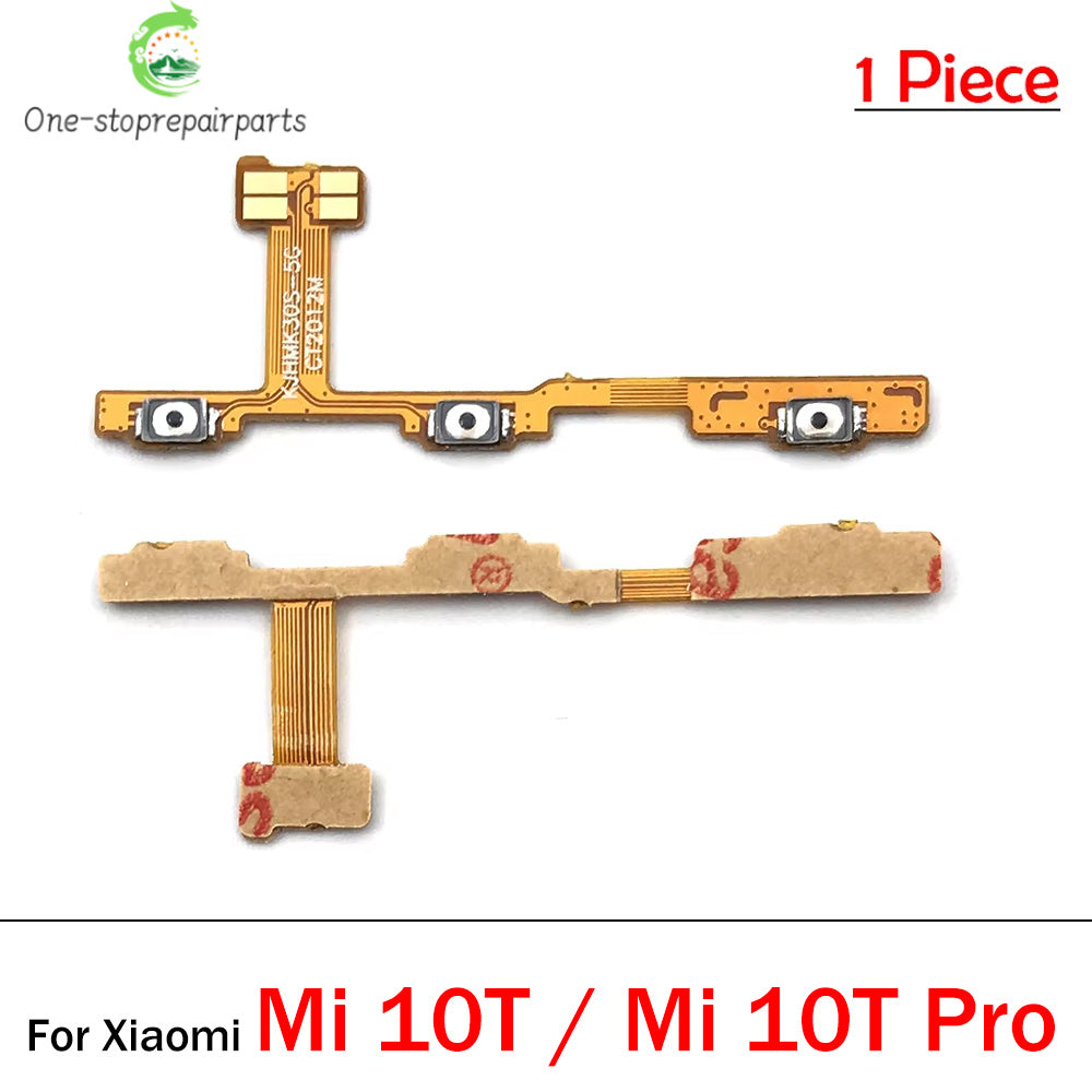 New For Xiaomi Mi 10T 11T 12T 13T 14T Pro Volume Button Power Switch On Off Button Flex Cable Xiaomi  Xiao mi phone repair parts