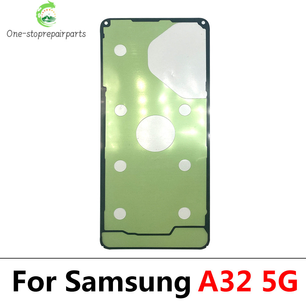10Pcs， Back Battery Cover Door Sticker Adhesive Waterproof For Samsung A20 A30 A50 A70 A20s A21s A30s A31 A51 A71 A32 A52 A72 Samsung phone repair parts