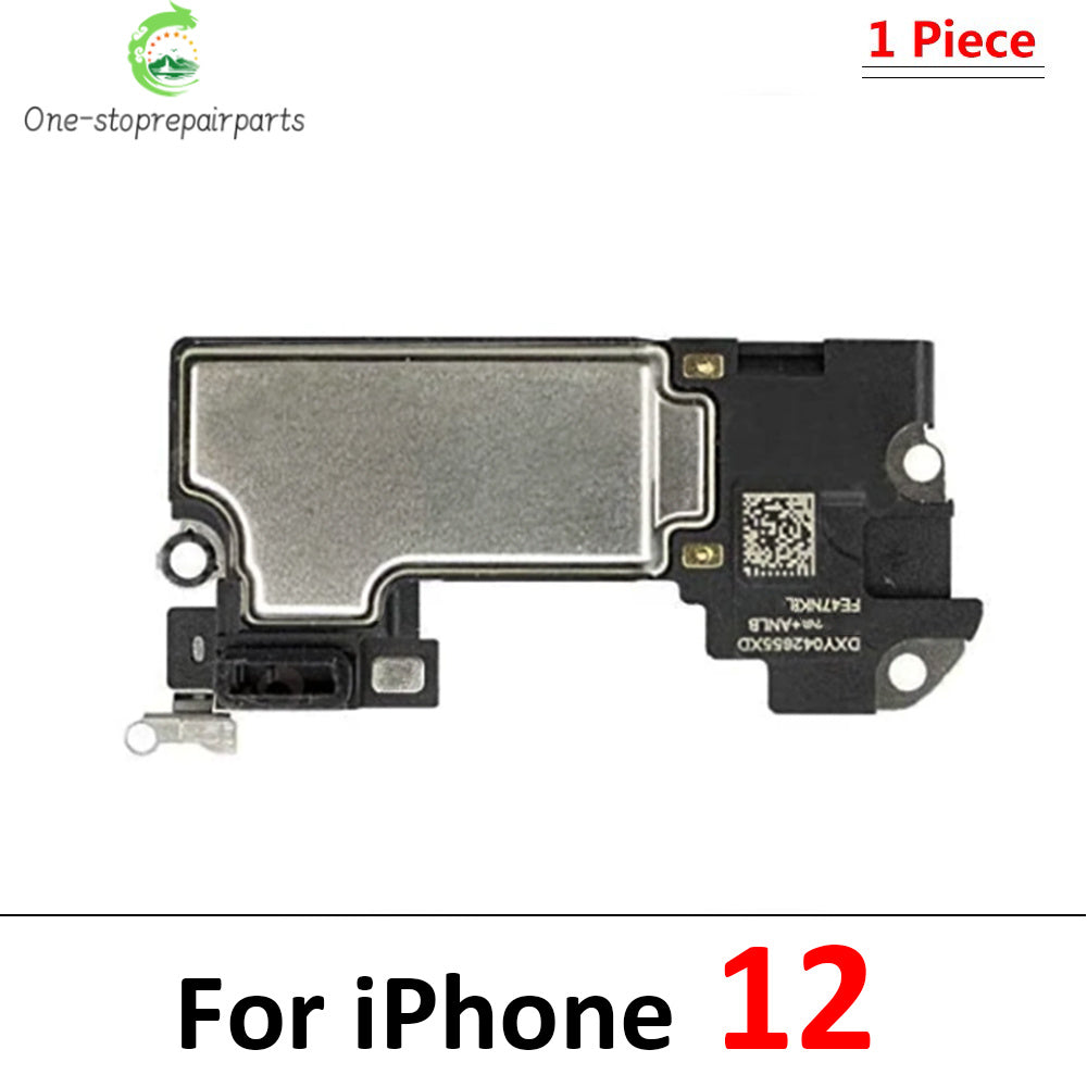 10Pcs/Lot, New Ear Speaker Earpiece Sound Flex Cable For iPhone 11 12 13 14 15 Pro Max Plus Mini Replacement Repair Parts iPhone phone repair parts