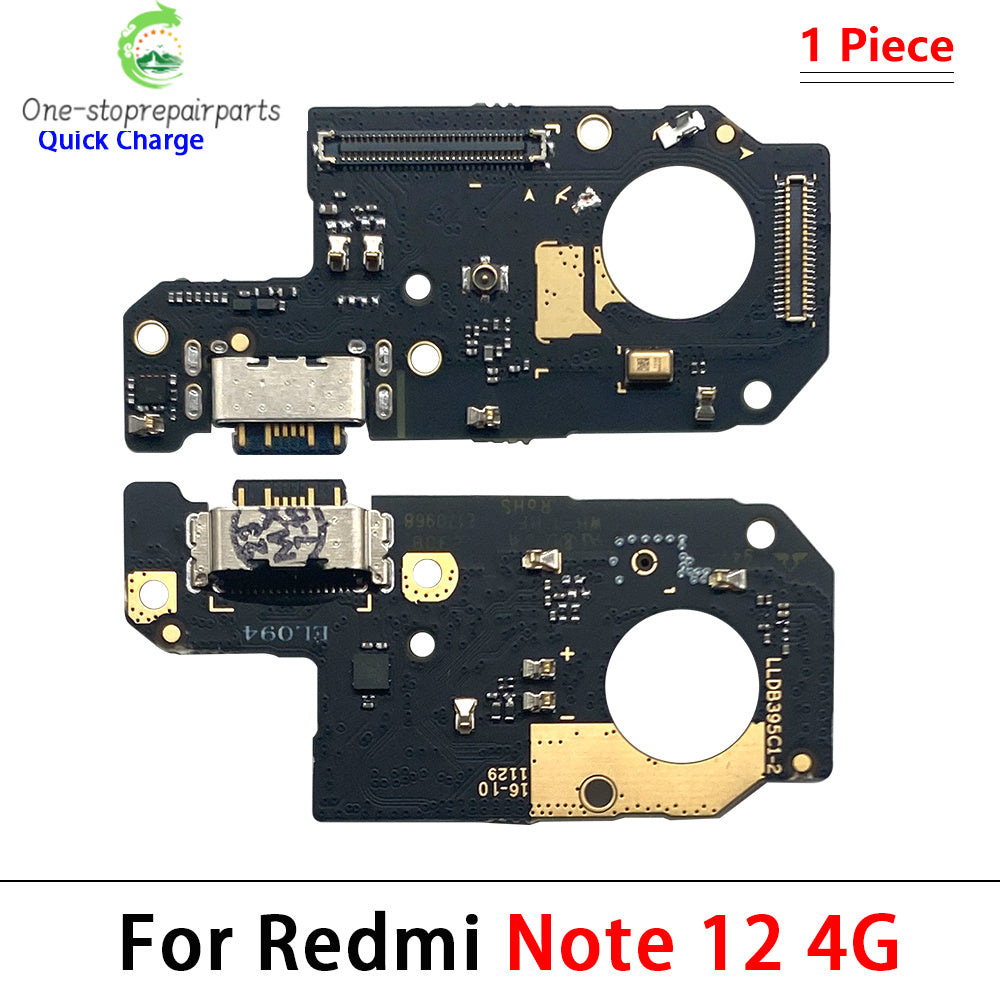 For Xiaomi Poco X5 X6 Pro Redmi Note 12 13 Pro Plus 4G 5G Dock Connector USB Charger Charging Port Flex Cable Board With Micro  Xiaomi  Xiao mi phone repair parts