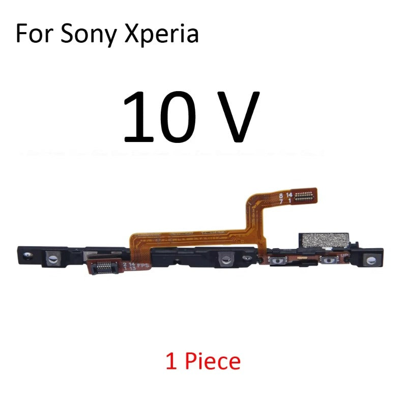 Switch Power ON OFF Key Mute Silent Volume Button Ribbon Flex Cable Parts For Sony Xperia Pro I 10 II III Lite Plus V VI Sony phone repair parts