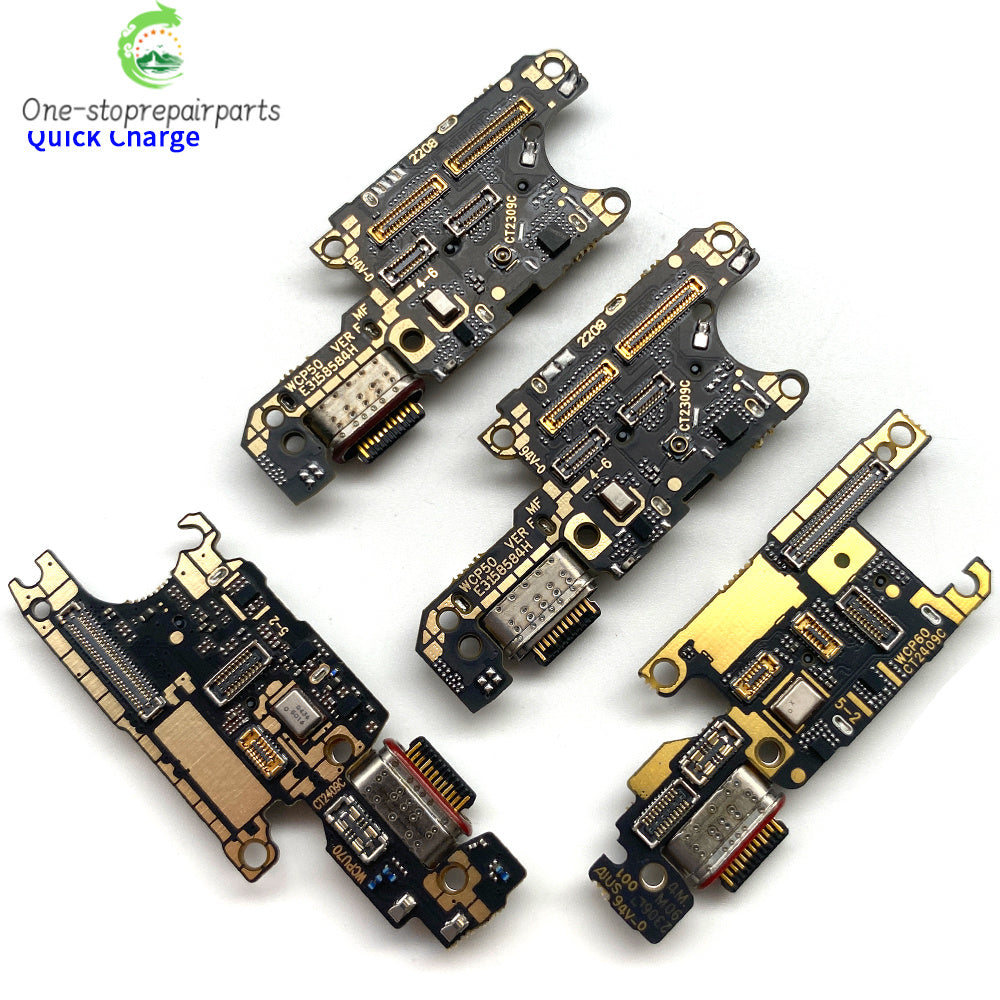 Dock Connector USB Charger Charging Board Port Flex Cable For Huawei Mate 40 50 50E 60 Pro P50 P60 P50E Pura 70 Pro Huawei phone repair parts