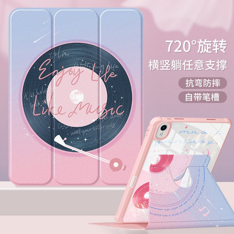 For Huawei matepadair protective case matepad11 flat case 2023 new matepadpro10.8 anti-bend 11.5 inch se acrylic 10.4 all-inclusive anti-drop Tablet Accessories