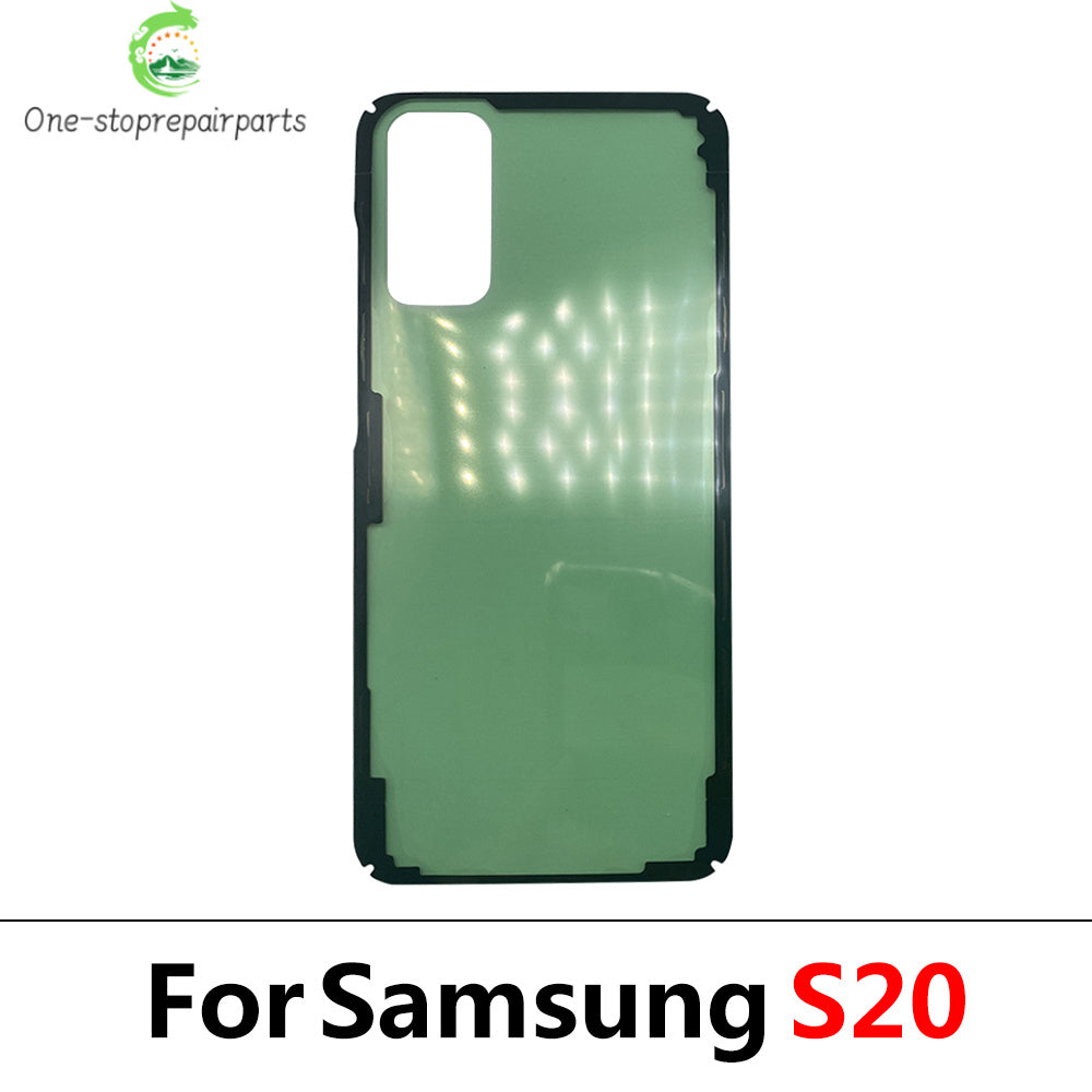 Back Battery Sticker Adhesive For Samsung S8 S9 S10 S20 S21 S22 Plus Ultra Fe Waterproof Back Cover Sticker Samsung phone repair parts