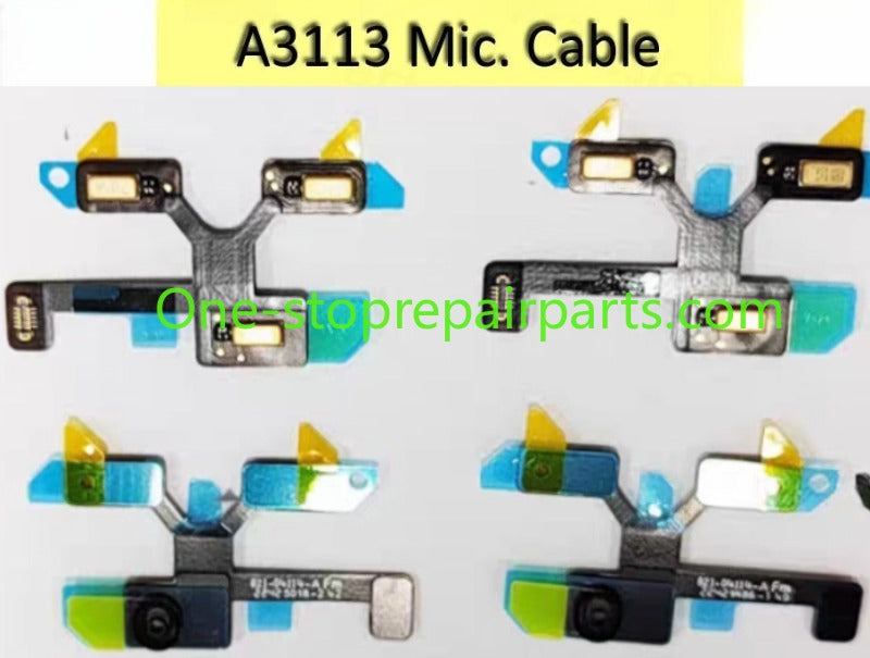 A3113 Mic Microphone Flex Cable 821-04114-A for MacBook Air Retina 13.6" M3 EMC 8611 2024 Year