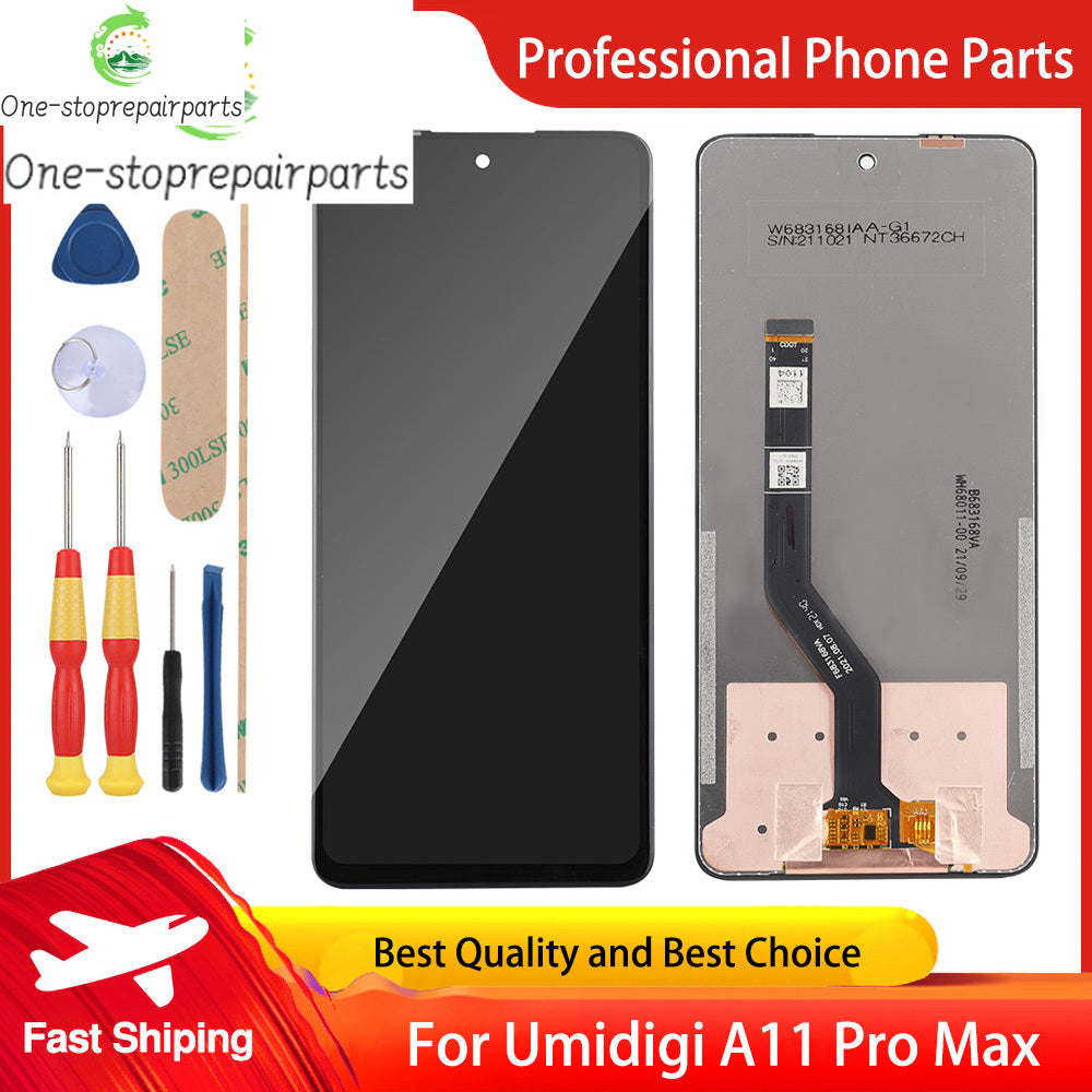 100% Original LCD Display Touch Screen 6.8 Inch Digitizer Frame For UMIDIGI A11 PRO MAX Assembly Digitizer Other Brand Phone repair parts