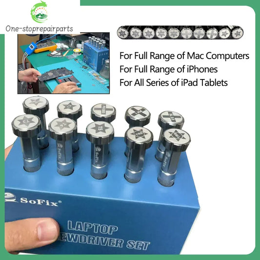 New S-003Max Precision Screwdriver Set for Macbook Android Phones Screw Removal Installation Microsoft Tablets Full Range Repair Professional Repair Tools